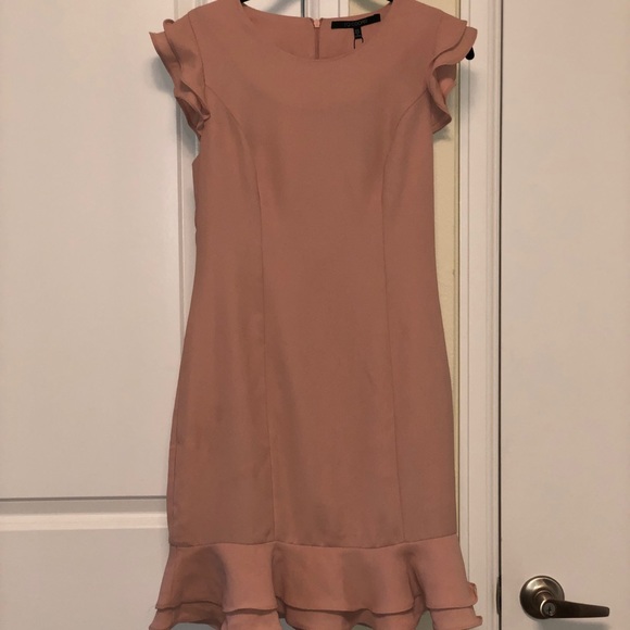 NWT!! Ruffle Hem Sheath Dress by 19 Cooper - Picture 2 of 8